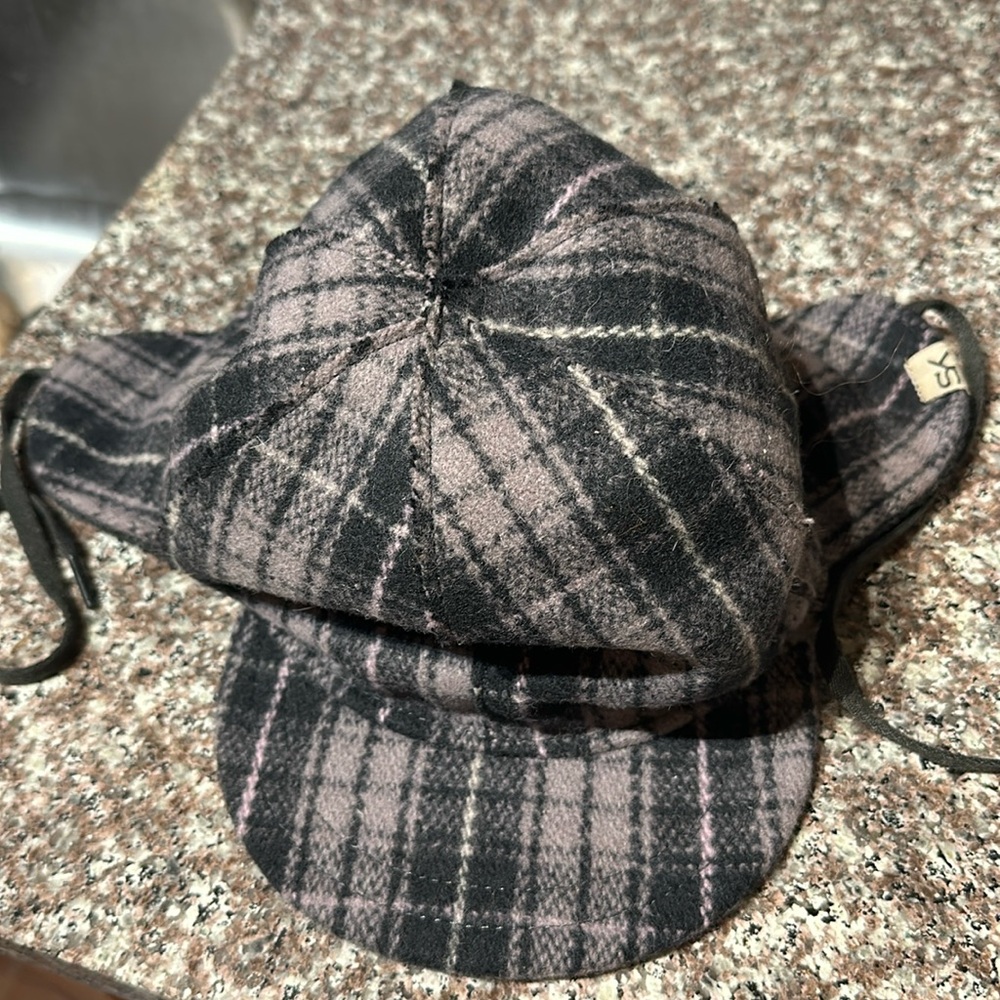 Stormy Kromer Gray Plaid Hat